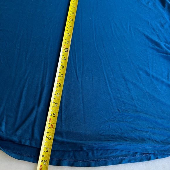 RVCA Surf Dress Boho Bohemian Chic Teal Jewel Blue Swim Surf Beach Pool Flowy - Picture 6 of 7